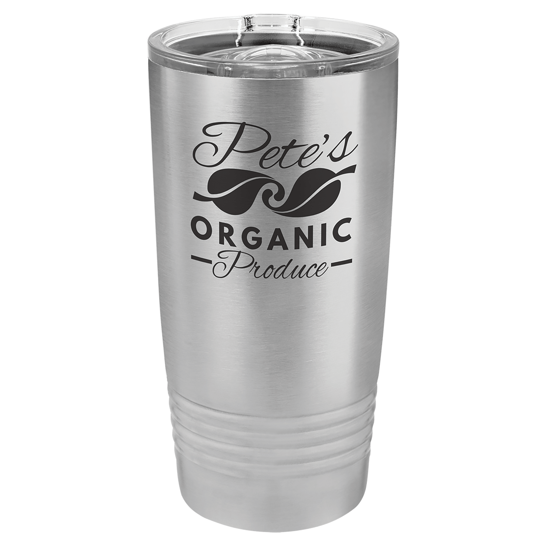 Stainless Steel 20 oz stainless steel ringneck tumbler with slider lid