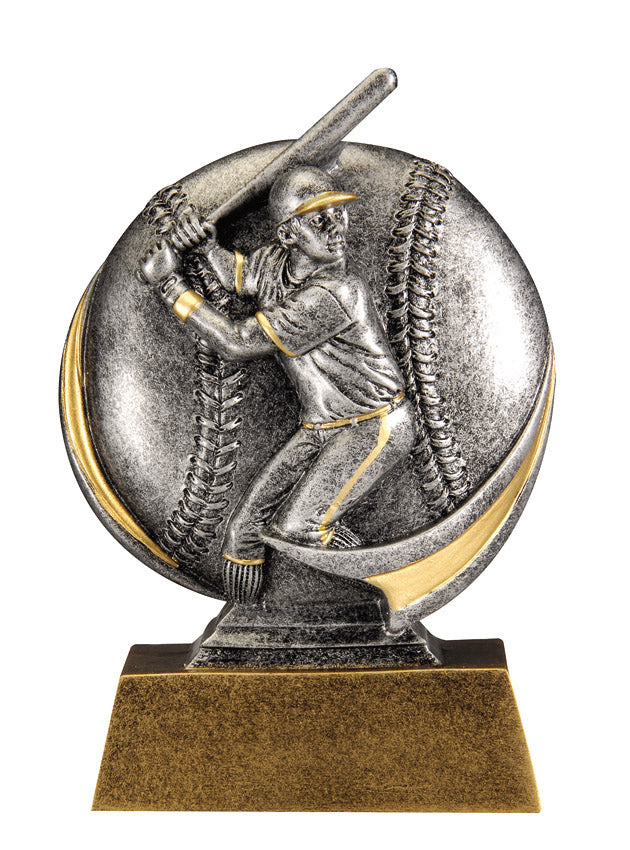 Motion Xtreme Baseball Award with engraving plate, Townline Trophy & Design