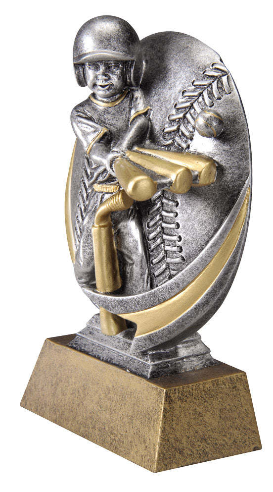 Motion Xtreme T-Ball Award - Boy – side view