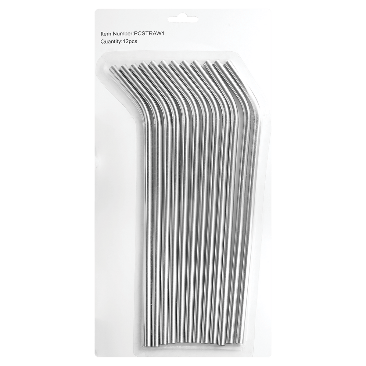 10 inch reusable stainless steel straw
