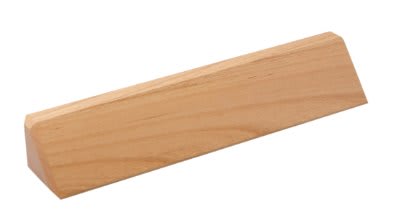 10½" Genuine Red Alder Desk Wedge Name Plate