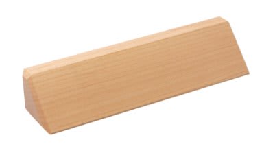 8½" Genuine Red Alder Desk Wedge Name Plate
