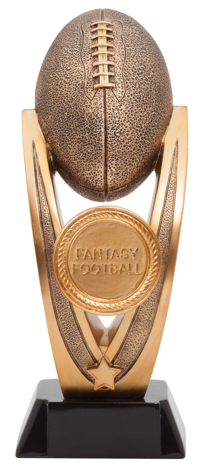 Fantasy Football Tower Trophy with Logo Insert, 11 1/2 inch