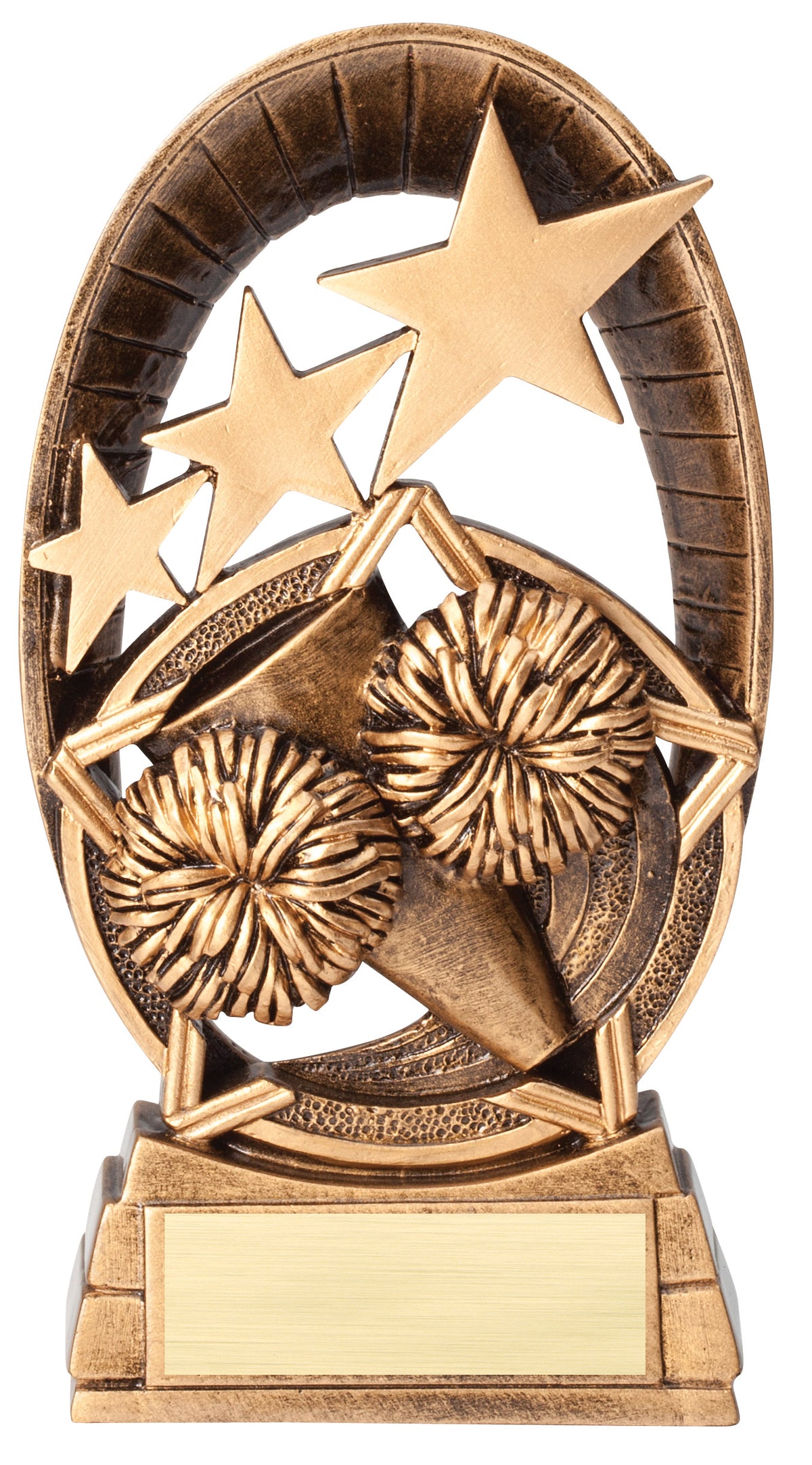 Radiant Star Cheer Resin Trophy