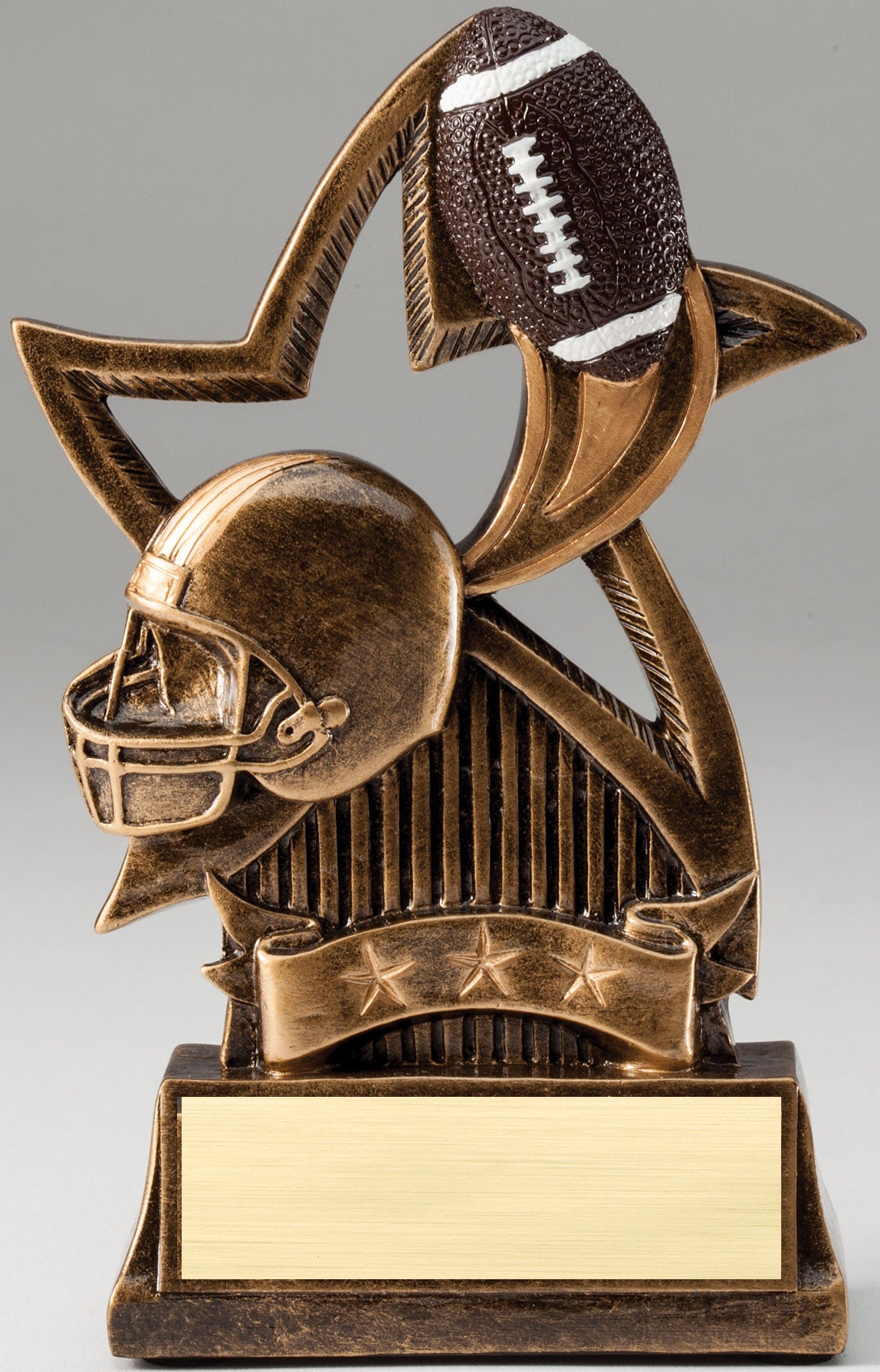 Star Series Football Resin Trophy