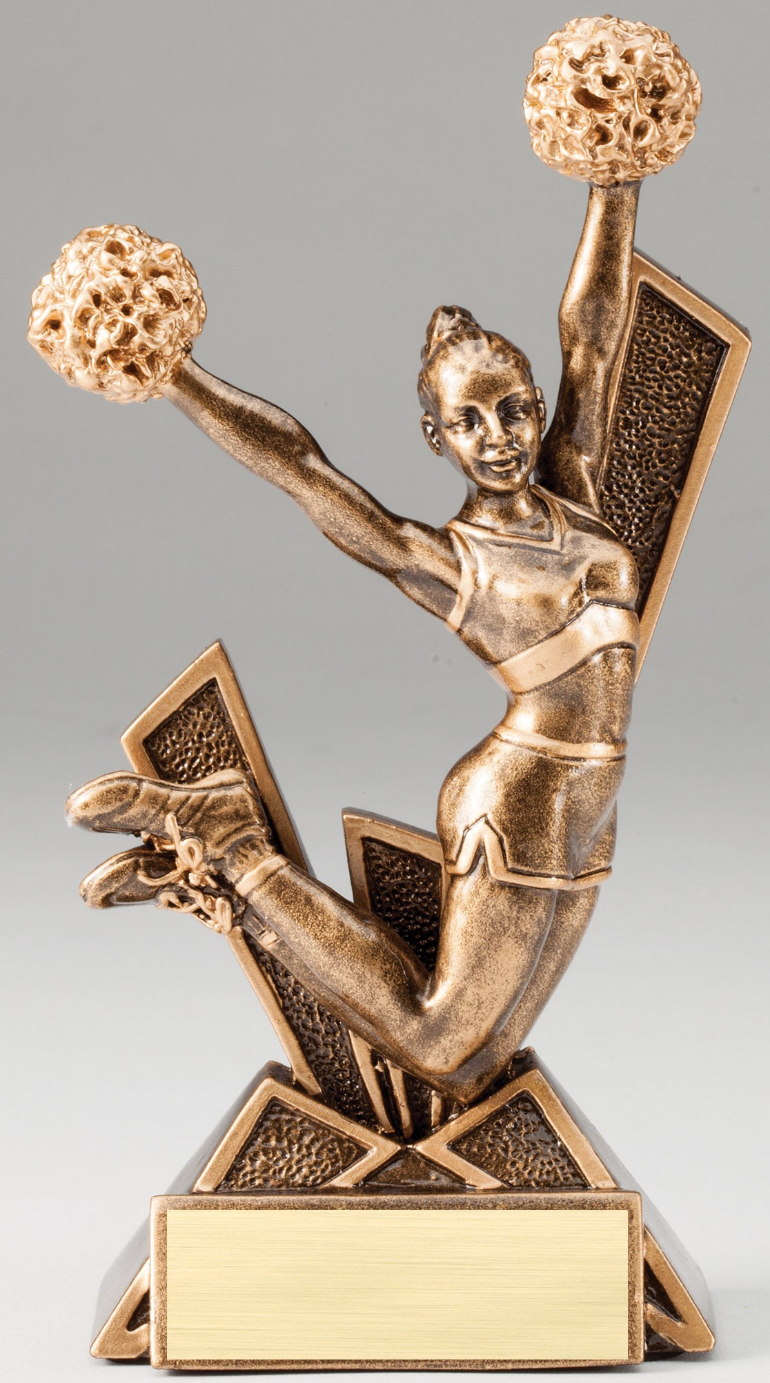 Checkmate Cheer Resin Trophy