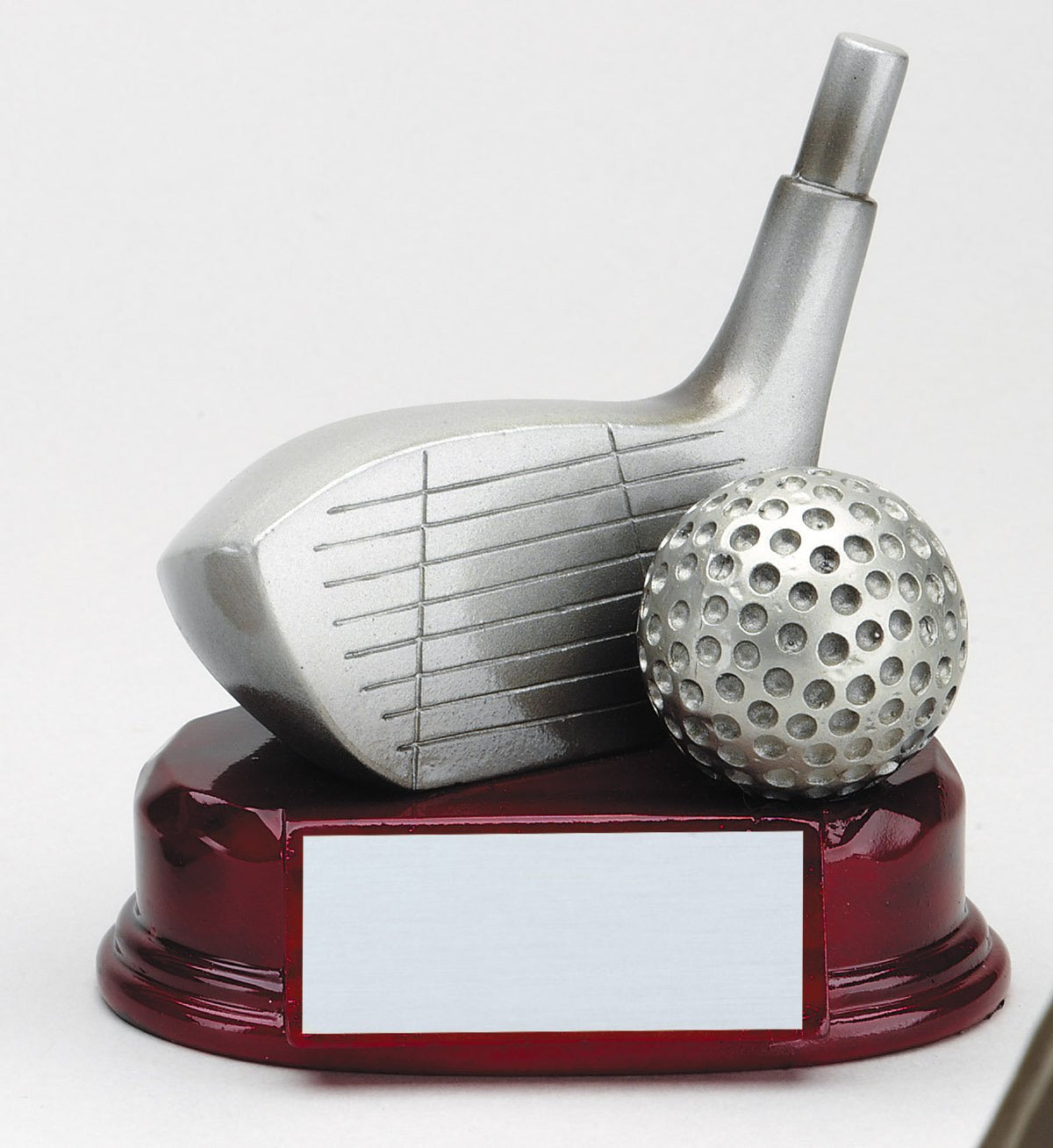Gold resin golf club trophy – Driver