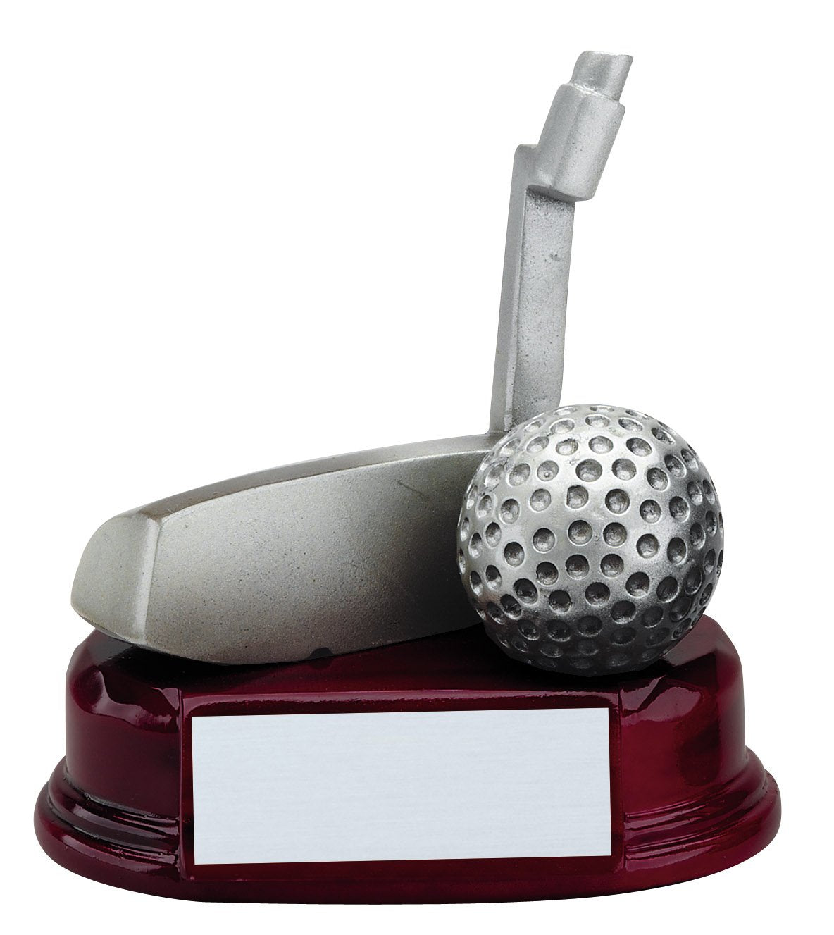 Gold resin golf club trophy – Putter