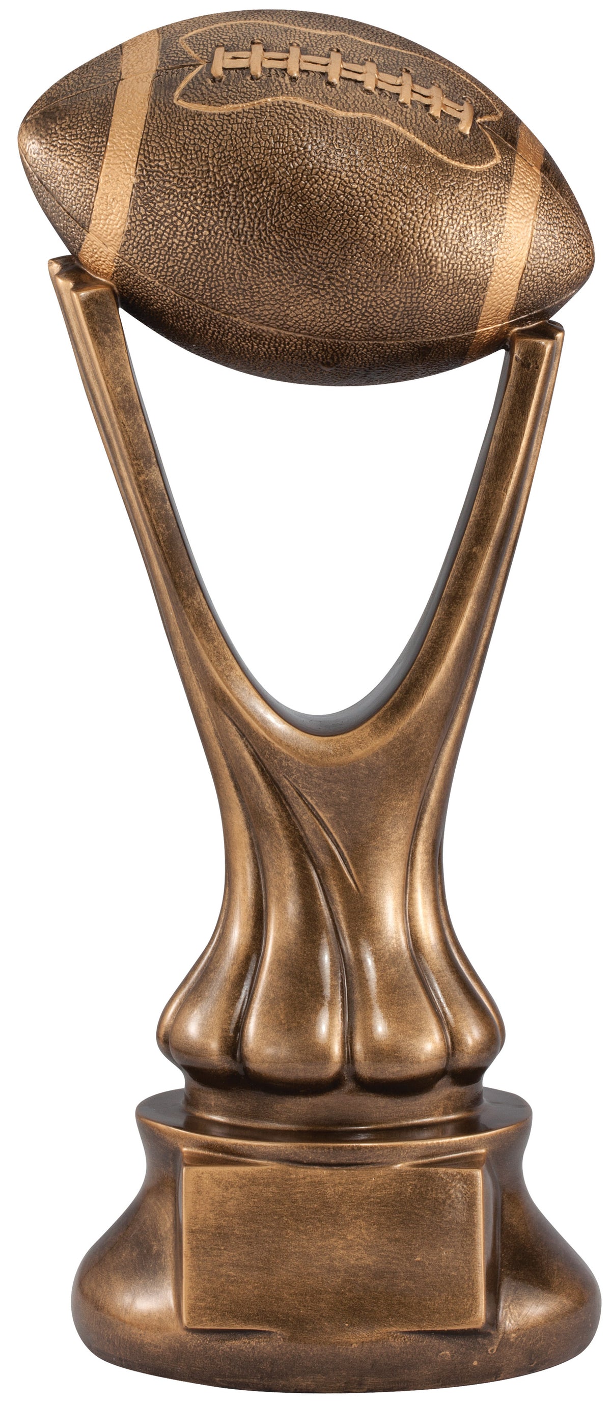 Bronze V Series Football Trophy
