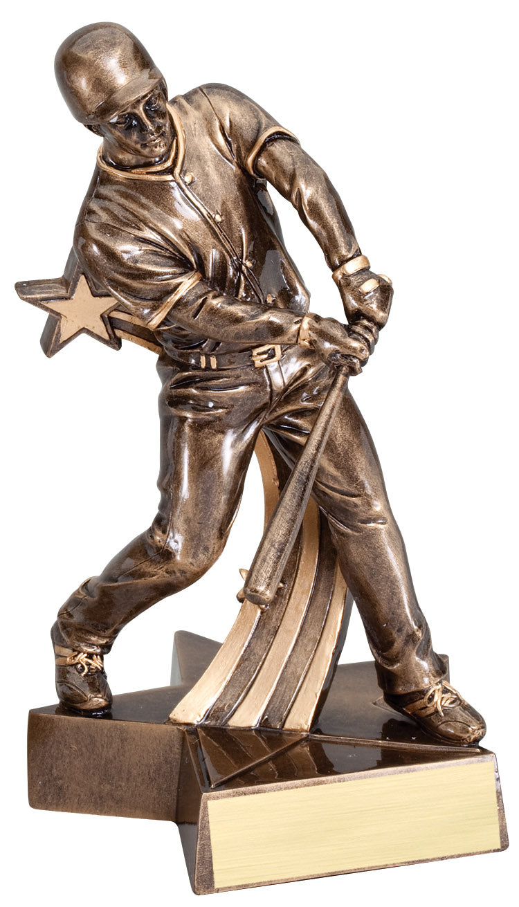 Superstar Baseball Award – 8½ in. with engraving plate, Townline Trophy & Design