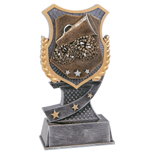 Cheer Shield Award 6"