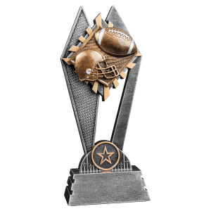 Football Sun Ray Award 8"