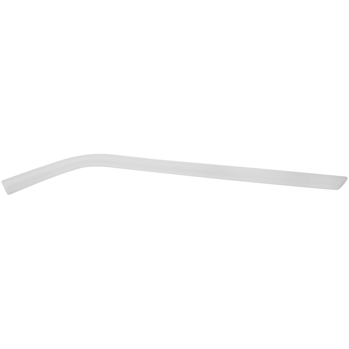 Frost reusable 10 inch silicone straw, 7/16" opening