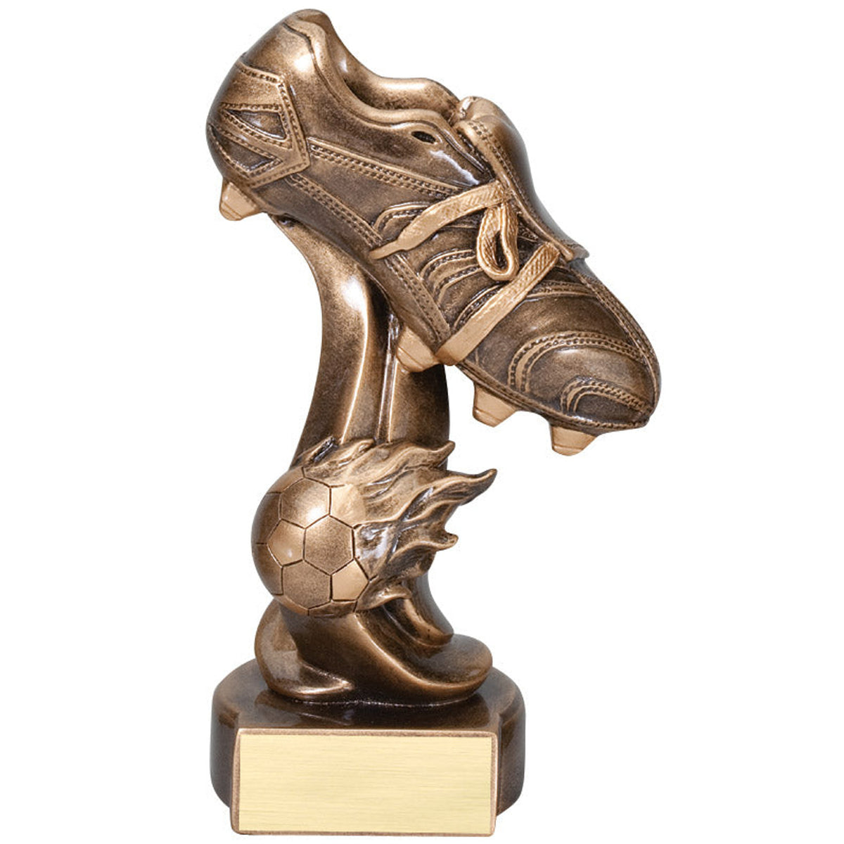 Fireball Soccer Cleat Trophy – 6"