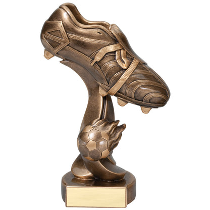 Fireball Soccer Cleat Trophy – 9"