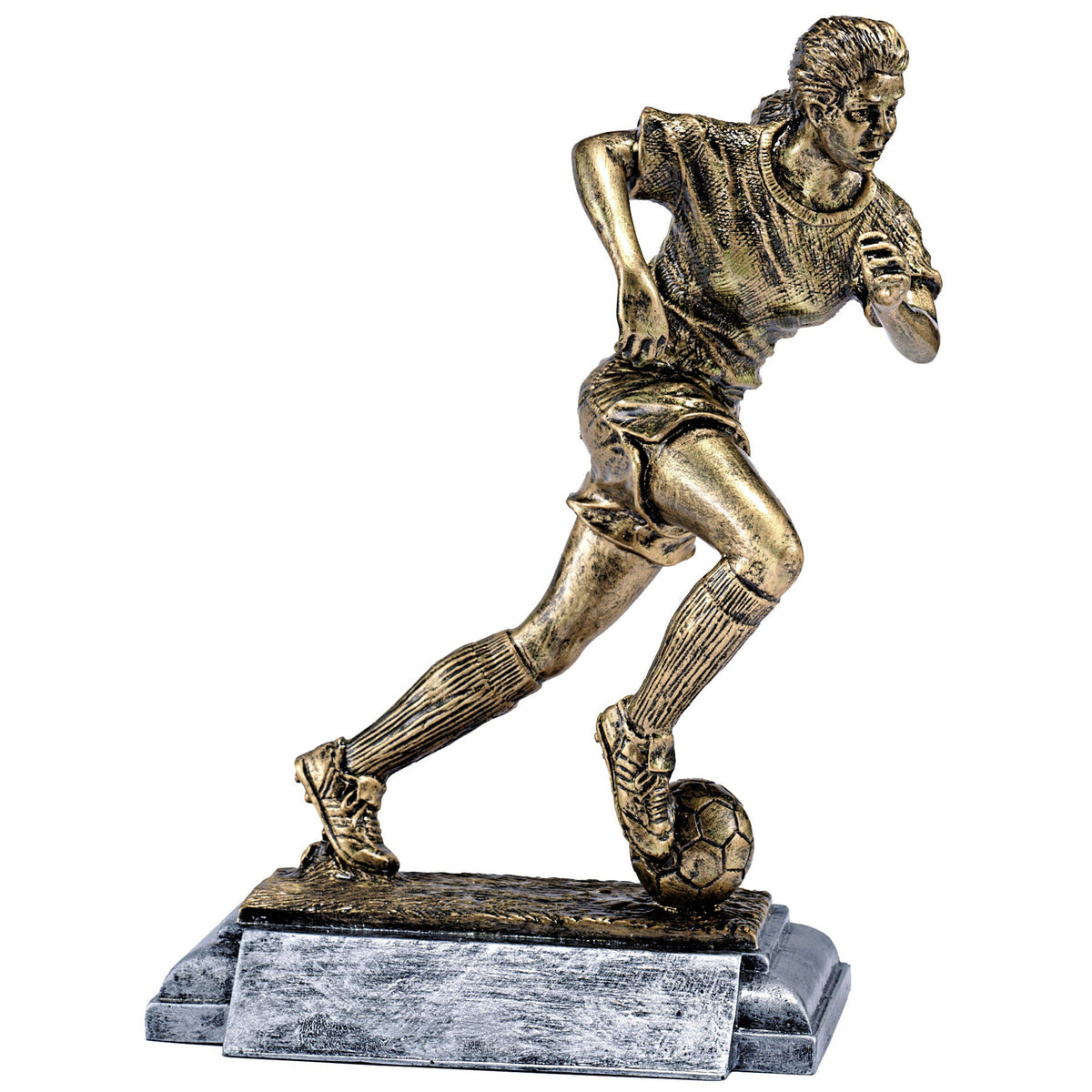 Soccer Player Sculpture Trophy – Female 8¼"