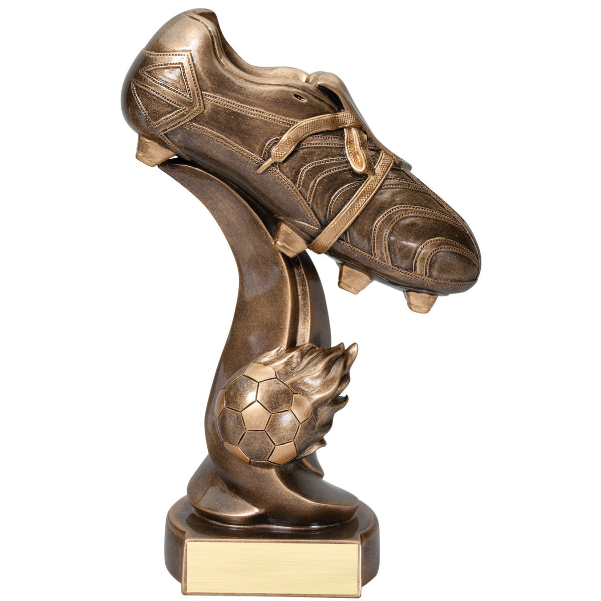 Fireball Soccer Cleat Trophy – 11"