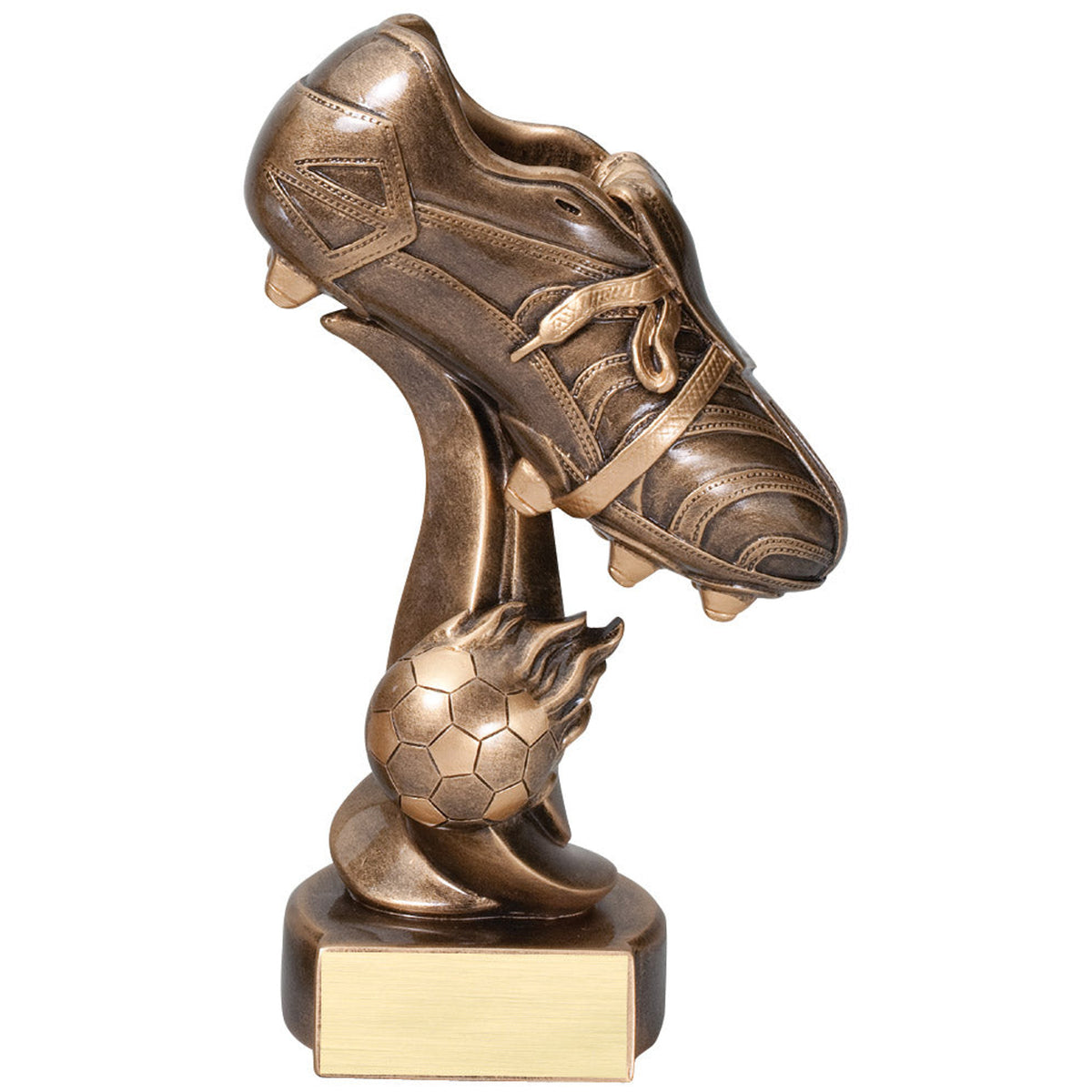 Fireball Soccer Cleat Trophy – 7½"
