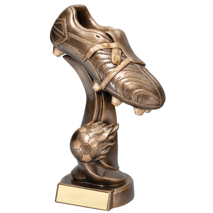 Fireball Soccer Cleat Trophy – 11" – alternate view