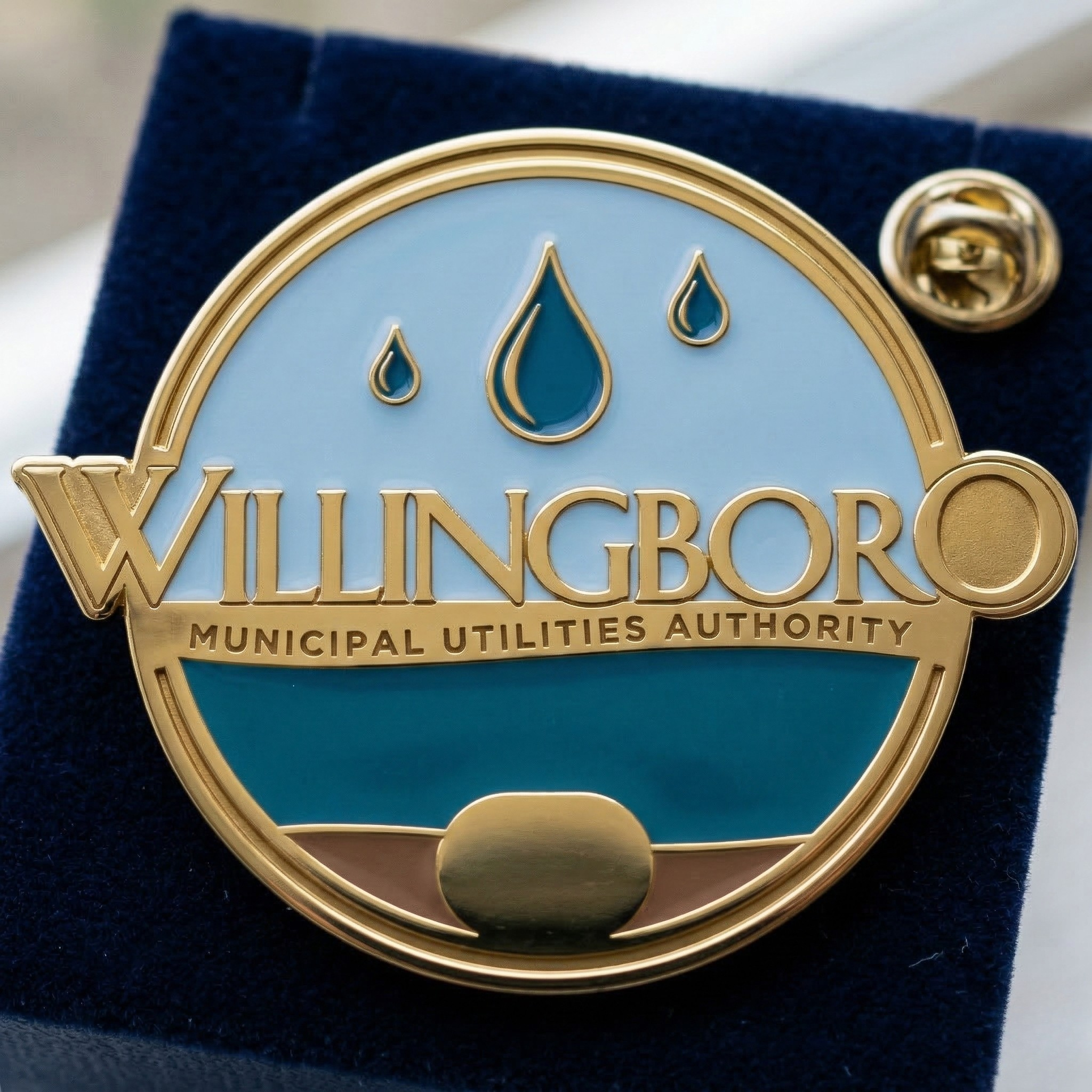 Willingboro Municipal Utilities Pin